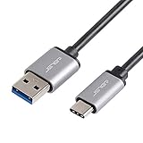 JSVER USB C to USB 3.0 (USB 3.1 Gen 1) Data Charging Cable Cord (3.3ft) for New MacBook, Chromebook Pixel, Nexus 5X/6P, OnePlus 2/3 and any Other Type-C Devices