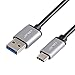 JSVER USB C to USB 3.0 (USB 3.1 Gen 1) Data Charging Cable Cord (3.3ft) for New MacBook, Chromebook Pixel, Nexus 5X/6P, OnePlus 2/3 and any Other Type-C Devices