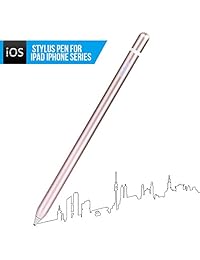 Longogo Stylus Pen   Bolígrafo capacitivo para pantalla táctil, para iPad, iPad Air, iPad Pro, iPhone Series, punta de bolígrafo de 0,08 pulgadas (oro)