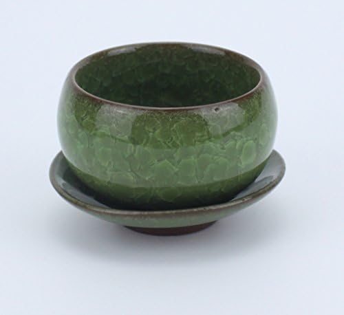 HanFengTang Hole with large ice crack flower basin with tray flower pot