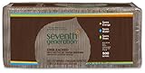 Seventh Generation 100% Recycled Unbleached Paper Napkins, Lunch and Dinner Napkins, 500ct
