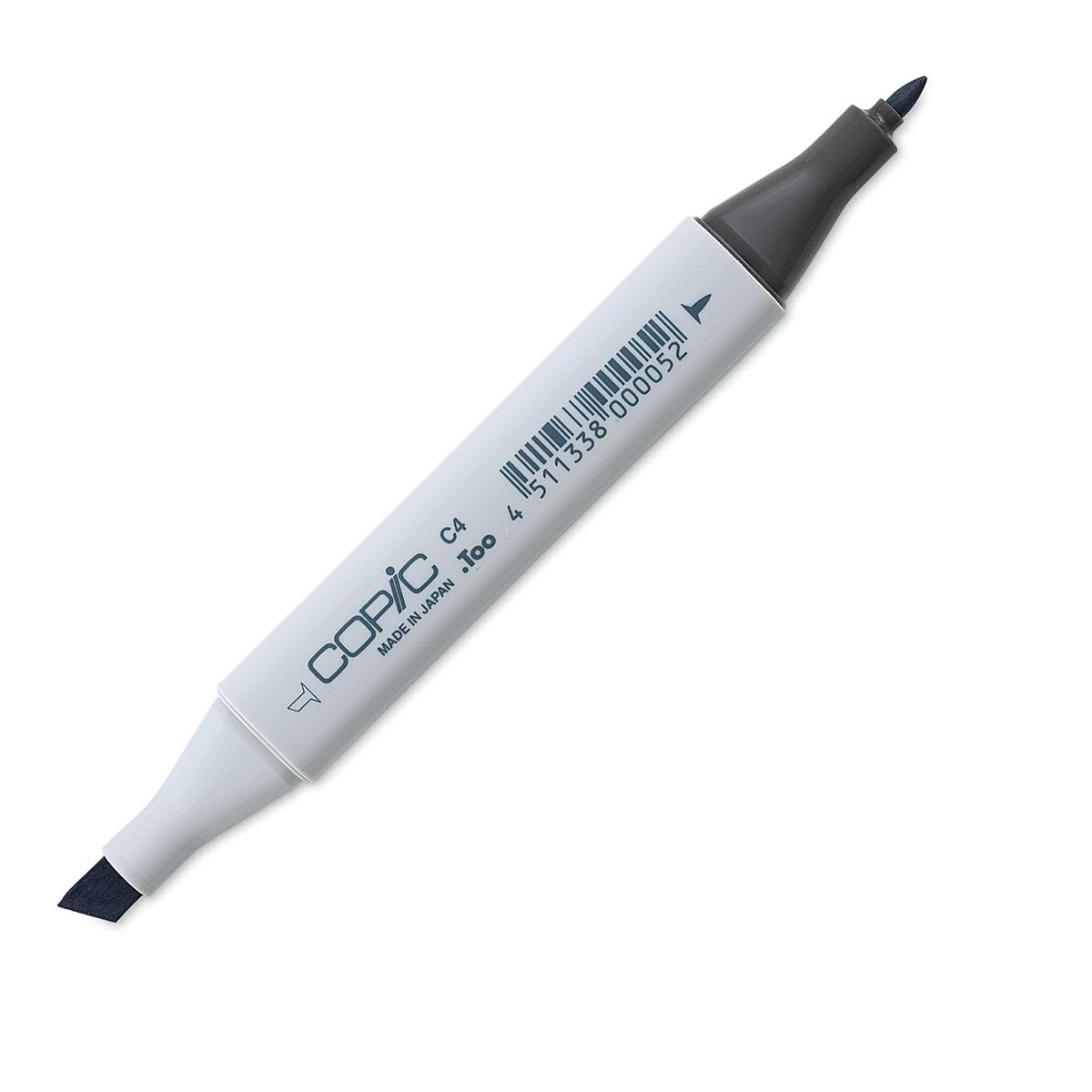 Copic Classic Coloured Marker Pen - (C-4) Cool Gray No.4, For Art & Crafts, Colouring, Graphics, Highlighter, Design, Anime, Professional & Beginners, Art Supplies & Colouring Books