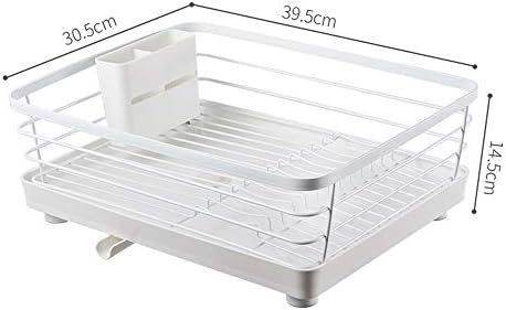 水切りかご 国内在庫 水切りラック 食器 水切り ステンレス製 自動排水 可動式水が流れる樋付き 食器乾燥 食器かご 抗菌 キッチン 食器置き