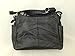 Embassy Solid Genuine Lambskin Leather Purse ~ Black