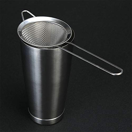 Feinmaschiges Sieb für Bars, Edelstahl, konisches Sieb für Cocktails, Getränke, Barsieb, Bar-Werkzeug, 8,9 cm (1 Packung… – Bild 6
