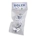 BQLZR Twin Bottom Zinc Alloy Shower Door Spring Rollers/Runners/Wheels 25mm wheel Pack Of 2