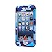 iPod Touch 6 Camo Case, Harsel Dual Layer Hybrid Protective Case and Impact Resistant Case Drop Protection Silicone Hard Cover for Apple iPod Touch 6th Generation - Military Blue