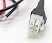 30A 1M Fuse 6 PIN Short Wave Power Supply Cord Cable For Yaesu FT-857D FT-897D