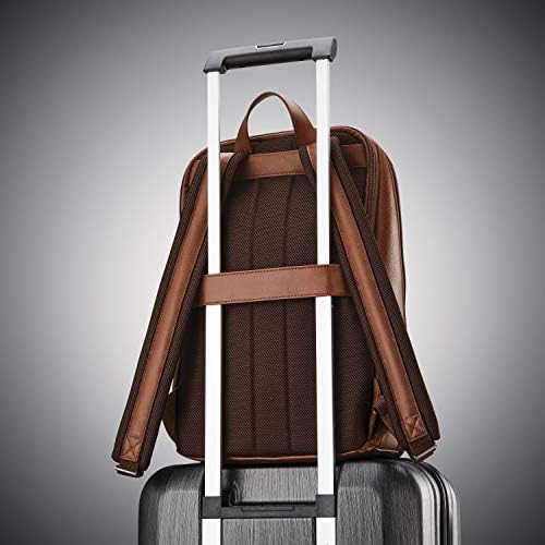 Samsonite Classic Leather Slim Backpack 7 Samsonite Classic Leather Slim Backpack