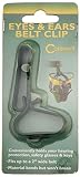 Caldwell Eyes and Ears Belt Clip with Wide Main Clip, Belt Attachment and Extra Clip for Outdoor, Range, Shooting, Competition and Hunting