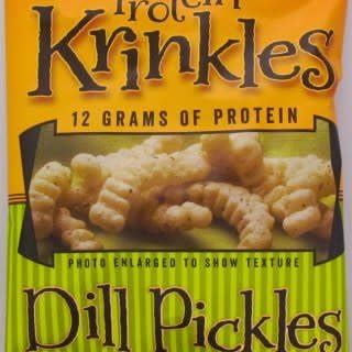 Healthwise Dill Pickle Protein Krinkles (a bag of 33g) - High Protein Dill Pickles Krinkles Snacks
