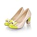 Carol Shoes Fashion Bows Womens High Heel Dress Shoes