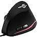ZLOT Wired Vertical Mouse,Ergonomic Design USB LED Optical Mouse with 6 Buttons and 4 Adjustable Sensitivity 1200/1600/2400/3200 DPI for Office, Gaming, PC, Computer,Laptop,Desktop,Black ... primary