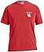 Image One Adult Unisex's NCAA Simple Circle Lines Short Sleeve Comfort Color Tee
