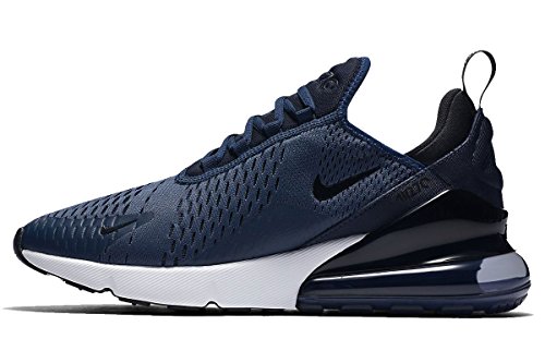Nike Men's Air Max 270 Shoes (9.5, Navy/Black)