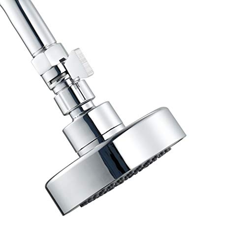 UMIRIO Chrome Shower Shut Off Valve Shower Volume Flow Control Valves Shower Head Valve Shower Pressure Regulator Reducer Shower Water Saver Flow Restrictor For Shower Head Faucets Hose Bidet Sprayer - Thumbnail 3