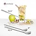 Vivree Cocktail Spoon Set, Stainless Steel Mixing Spoon Set, Ice Cream Spoon Set, Bar Tools