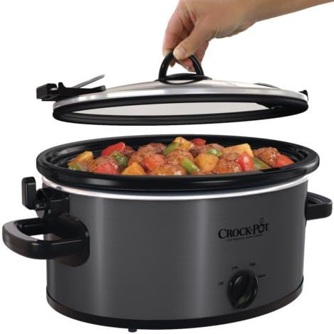 CROCK-POT 5 QT. COOK &amp; CARRY SLOW COOKER
