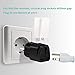 European adapter,UROPHYLLA Travel Adapter 3 Pack European Power Adapter Schuko Plug Adapter,Universal Plug Adapter for Germany,France,Denmark,Iceland,Netherlands,Finland,Russia,Greece,Sweden,Spain etc