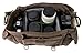 Domke F-2 original shoulder bag 700-02A (Ruggedwear Brown) for Canon, Nikon, Sony, Leica, Fujifilm & Olympus DSLR or Mirrorless cameras with space for multiple lenses up to 300mm and accessories