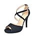 DREAM PAIRS Women's Stiletto Dress Heel Pump Sandals