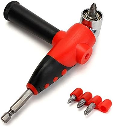 1/4 Inch Magnetic Angle Bits Driver Screwdriver Holder with Cross Phillips Screwdriver