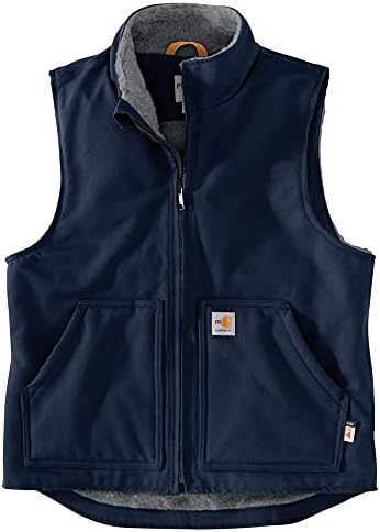 Carhartt Men's Flame Resistant Quick Duck Vest Outerwear, -dark