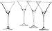 Lenox Tuscany Classics Martini Glasses, Set of 4, Black - 6115711 primary