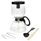 Yama Glass Stovetop Coffee Siphon with Bamboo Stir Stick (22 Ounce)