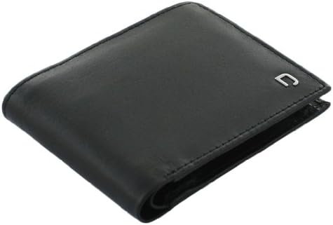 Suvorna HIDE Men's Genuine Cow Leather Wallet Black Color 102