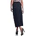 Tabeez Women's Classic Stretch Denim Long Skirt