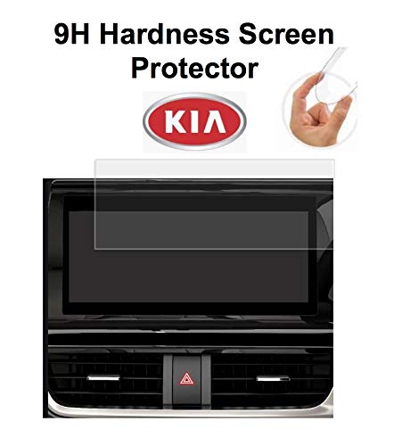 GEAR GUARD - GIVE LIFE TO YOUR DEVICE Flexi 9H Hardness Clear Infotainment System Screen Protector for KIA Seltos 1.4 GT