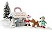 Genius Baby Toys My First Christmas Toy for Baby ft 5 Piece playset (Santa Claus, Snowman, Reindeer, Elf in Santa's Workshop)