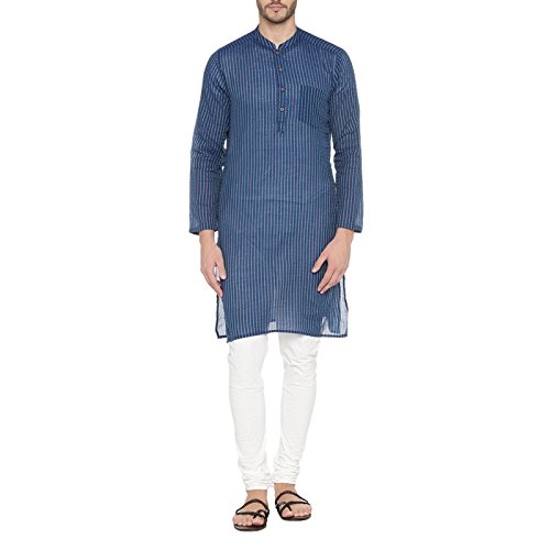 indus route by pantaloons men's cotton kurta