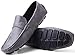 Gallery Seven Driving Shoes for Men - Casual Moccasin Loafers - Charcoal...