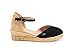 VISCATA Handmade in Spain Pubol Suede Wedge, Ankle-Strap, Closed Toe, Classic Espadrilles Heel