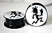 Hatchet Man Screw-on plugs Acrylic (1 Pair) Different Sizes Available