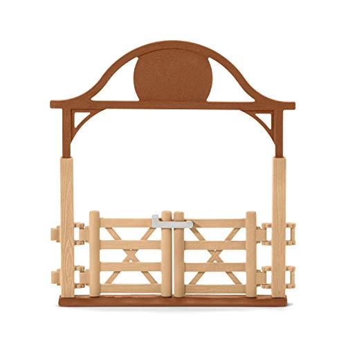 Schleich Horse Club, Horse Toys for Girls and Boys Paddock with Entry