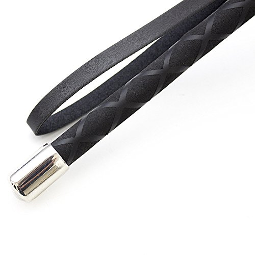 E-FirstFeeling Leather Long Whip Riding Crop (Style C)