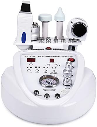 TRDCZ 5 In 1 Diamond Dermabrasion Microdermabrasion Machine/LED micro electric Hot Cold Hammer Skin Scrubber Beauty Machine For Skin Rejuvenation [Energy Class A]