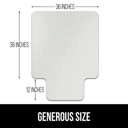 Gorilla Grip Desk Chair Mat, No Divots, Rolling Chairs Glide Easy