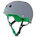 Triple Eight Sweatsaver Liner Skateboarding Helmet, Carbon Rubber, Medium