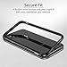 ESR Crown Metal Bumper Case for iPhone X, Metal Frame Armor with Soft Inner Bumper [Zero Signal Interference] [Raised Edge Protection] for iPhone X, Space Grey