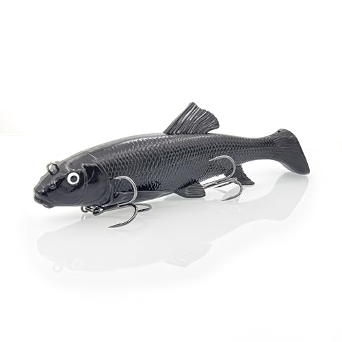 Savage Gear 3D Sucker Freshwater Fishing Lure, Black, 12in, Perfect for Musky,…