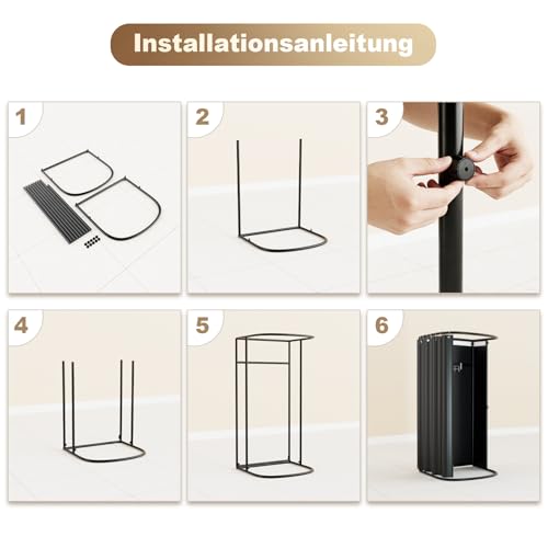 LXSEHN Portable Fitting Room, Mobile Store Clothes Fitting, 200X100X95CM Changing Room Shopping Mall, Temporary Portable Screen, Privacy Screen for Bathroom