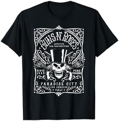 Amazon.com: Guns N' Roses Official Big Guns T-Shirt : Clothing