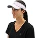adidas Women's Superlite Performance Visor, Aero Pink/Light Heather Grey, One Size
