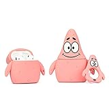ZAHIUS Airpods Silicone Case Cool Cover Compatible for Apple Airpods 1&2 [Cartoon Series][Designed for Kids Girl and Boys](Patrick Star)