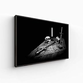 Canvas Wall Art for Living Room, Bedroom Black and White Article Framed Canvas Prints for Home Decoration Ready to Hang - 16x24 inches