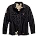 Harley-Davidson Men's #1 Genuine Classics Shirt Jacket, Black